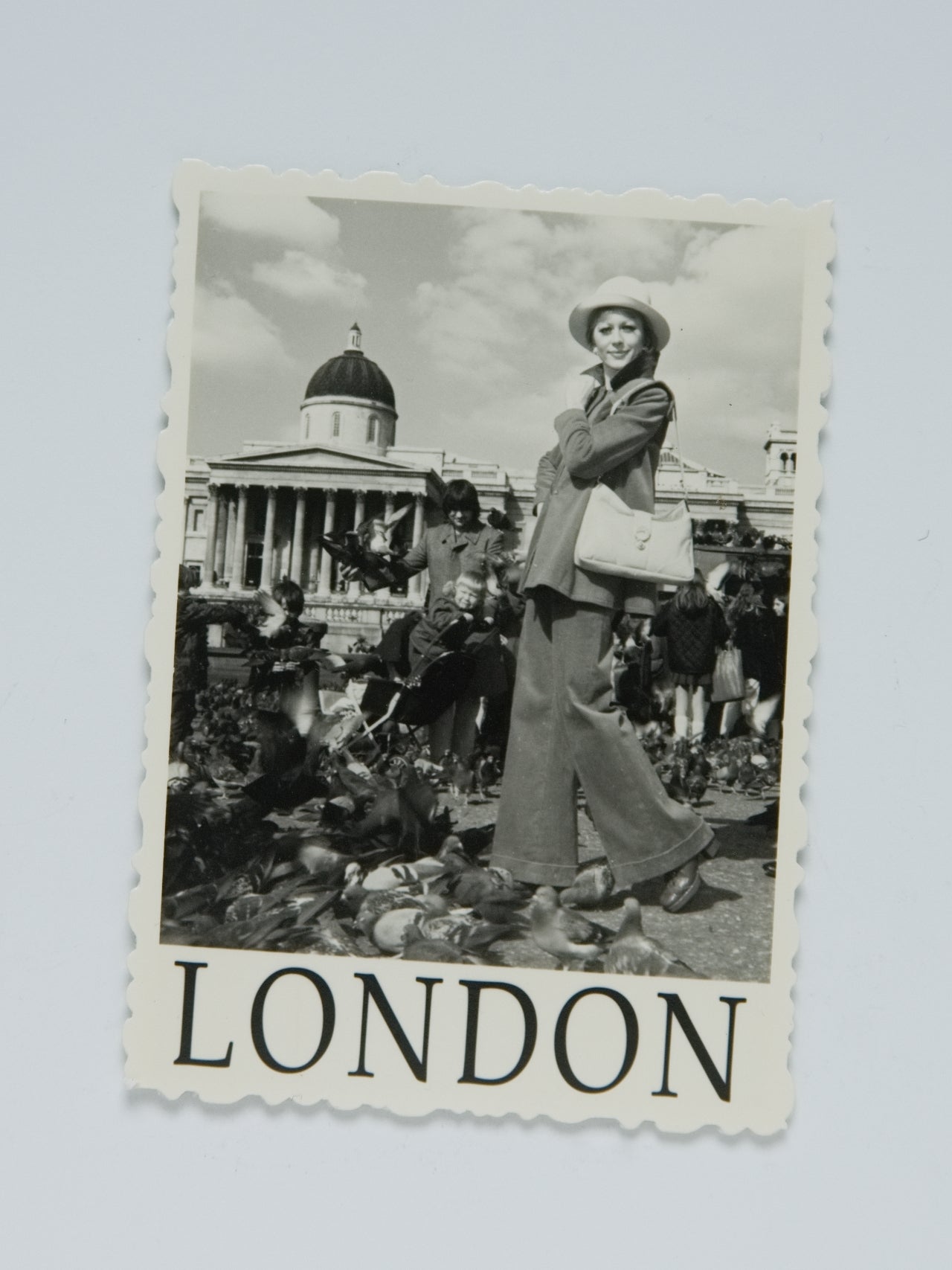 London, Trafalgar Square National Gallery, 1973