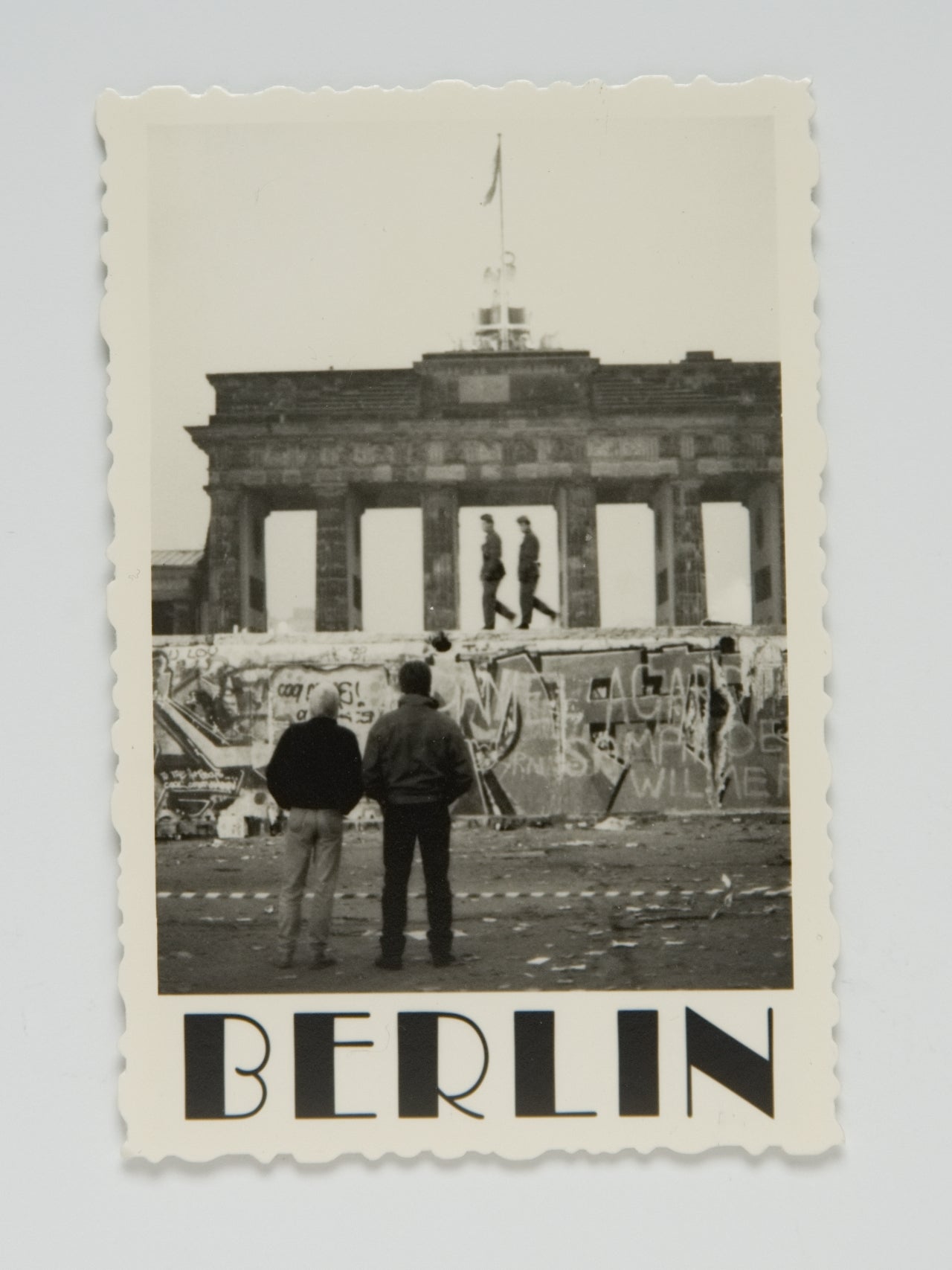 Berlin Wall Brandenburg Gate, 1989