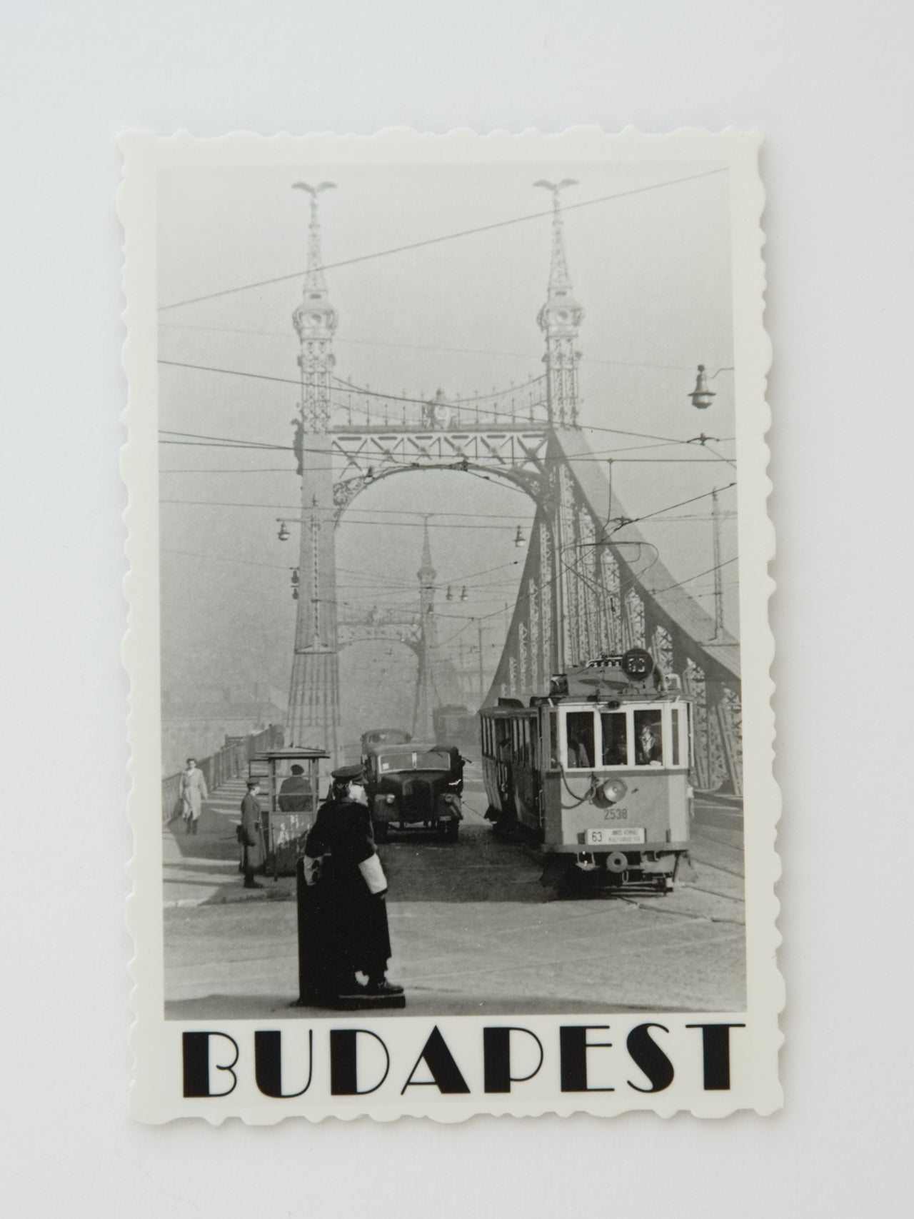 Budapest, Liberti Bridge, Saint Gellért Square, 1951