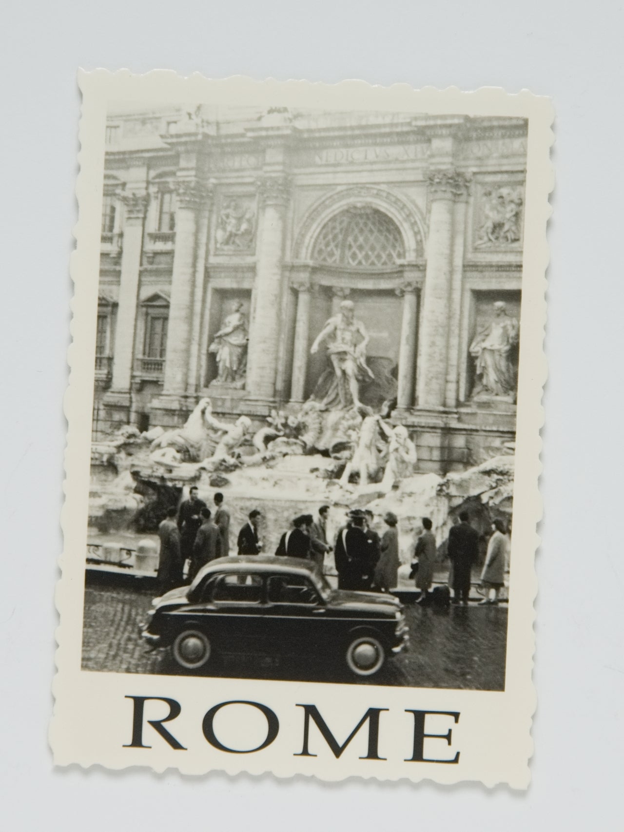 Rome, Trevi Fountan, 1960
