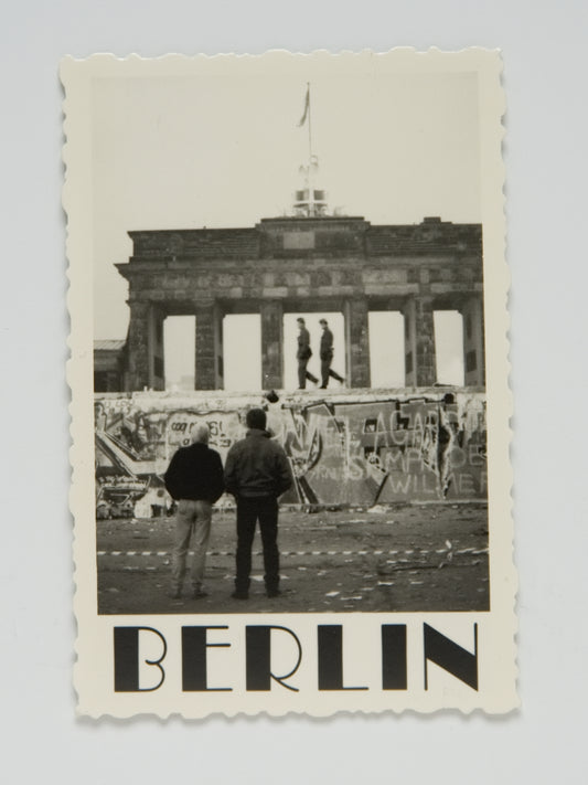 Berlin Wall Brandenburg Gate, 1989
