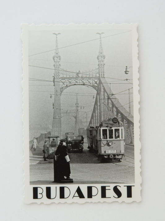 Budapest, Liberti Bridge, Saint Gellért Square, 1951