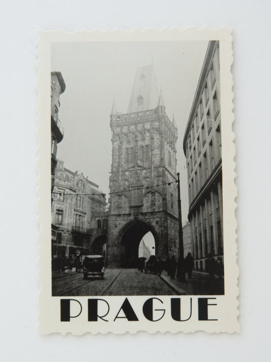 Prague, Powder Tower, 1934